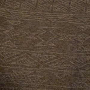 Grey textured leggings, never worn but no tags